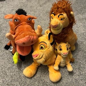Lion King Plush Toy Bundle